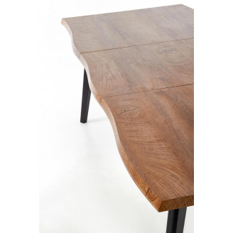 Stół rozkładany loft Dickson 150x90 dąb naturalny Halmar do jadalni, kuchni i salonu.