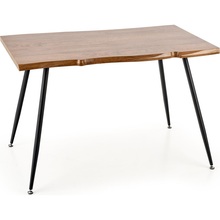 Stół industrialny Larson 120x80 dąb naturalny Halmar do kuchni, jadalni i salonu.