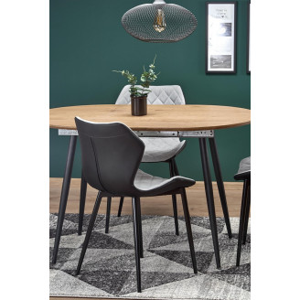Stół rozkładany loft Colorado 120x80 dąb złoty Halmar do jadalni, kuchni i salonu.