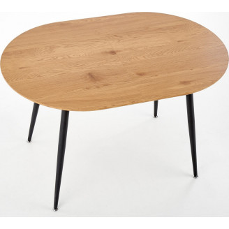 Stół rozkładany loft Colorado 120x80 dąb złoty Halmar do jadalni, kuchni i salonu.