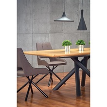Stół rozkładany loft Derrick 160x90 dąb naturalny Halmar do kuchni, jadalni i salonu.
