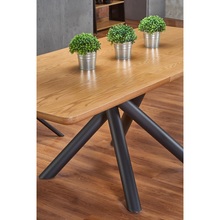 Stół rozkładany loft Derrick 160x90 dąb naturalny Halmar do kuchni, jadalni i salonu.