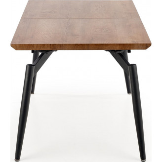 Stół rozkładany loft Cambell 140x80 dąb naturalny Halmar do jadalni, kuchni i salonu.