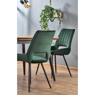 Stół rozkładany loft Cambell 140x80 dąb naturalny Halmar do jadalni, kuchni i salonu.