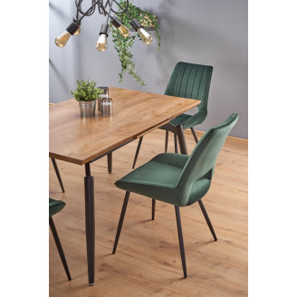 Stół rozkładany loft Cambell 140x80 dąb naturalny Halmar do jadalni, kuchni i salonu.