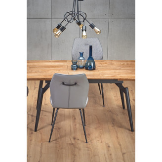 Stół rozkładany loft Cambell 140x80 dąb naturalny Halmar do jadalni, kuchni i salonu.