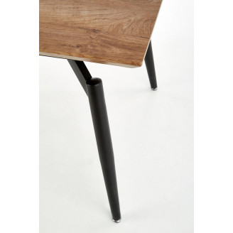Stół rozkładany loft Cambell 140x80 dąb naturalny Halmar do jadalni, kuchni i salonu.