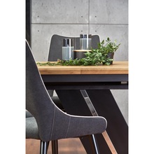 Stół rozkładany loft Ferguson 160x90 dąb naturalny Halmar do jadalni, kuchni i salonu.