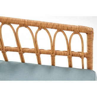 Sofa rattanowa ogrodowa Halmar 140 - Komfort i styl | Gardena