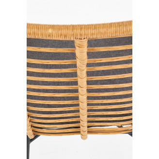 Fotel rattanowy boho Ikaro naturalny Halmar