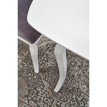 Krzesło drewniane tapicerowane Barock popiel/białyHalmar do salonu, kuchni i jadalni.