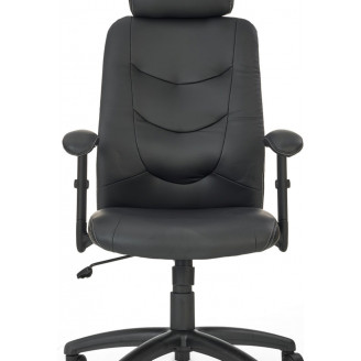 Fotel Gabinetowy STILO Czarny Halmar - Komfort i Ergonomia