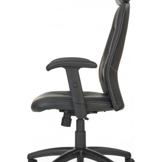 Fotel Gabinetowy STILO Czarny Halmar - Komfort i Ergonomia