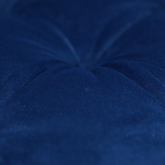 Krzesło welurowe Signal Cherry Velvet granatowe - Komfort i styl