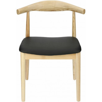 Designerskie Krzesło drewniane Codo natural D2.Design do kuchni, kawiarni i restauracji.