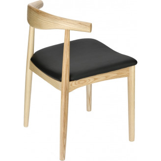 Designerskie Krzesło drewniane Codo natural D2.Design do kuchni, kawiarni i restauracji.