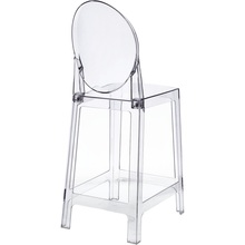 Krzesło barowe przezroczyste Viki 65 D2.Design do kuchni, restauracji i baru.