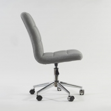Krzesło biurowe obrotowe Q-020 szare Signal do biurka.
