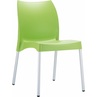 Stylowe Krzesło ogrodowe plastikowe VITA jasno zielone Siesta.
