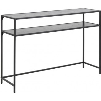 Konsola industrialna Actona Seaford Slim 120 czarna - Kup online