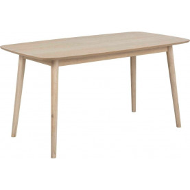 Stół prostokątny skandynawski Nagano 150x80 dąb bielony D2.Design do jadalni, kuchni i salonu. 2