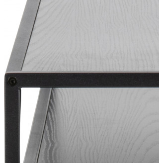 Konsola industrialna Actona Seaford Slim 120 czarna - Kup online