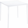Stół ogrodowy plastikowy Mango 72x72 biały Siesta