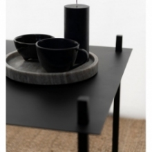 Stolik industrialny metalowy Object031 60 czarny NG Design do salonu