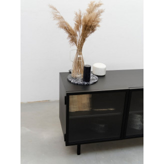 Komoda industrialna na nóżkach Object027 115 czarna NG Design do salonu i sypialni