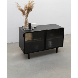 Komoda industrialna na nóżkach Object027 115 czarna NG Design do salonu i sypialni