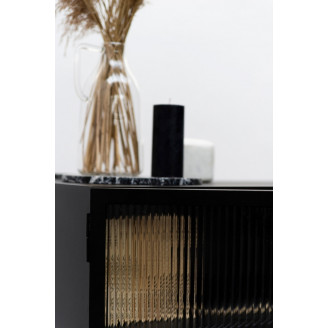 Komoda industrialna na nóżkach Object027 115 czarna NG Design do salonu i sypialni