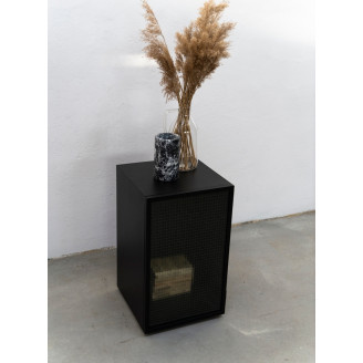 Szafka nocna metalowa Object026 czarna NG Design do sypialni