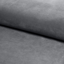 Pufa welurowa Hestia szara Signal | Elegancki design