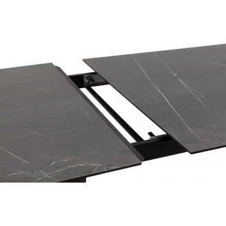 Stylowy Stół rozkładany Bord 140x90 grey pietra Nordifra do salonu i kuchni