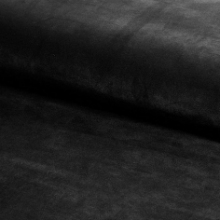 Stylowe Łóżko welurowe pikowane Aspen Velvet 160x200 czarny/dąb Signal do sypialni