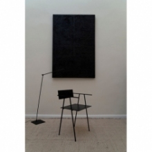 Krzesło drewniane designerskie Object044 czarne NG Design do salonu i jadalni