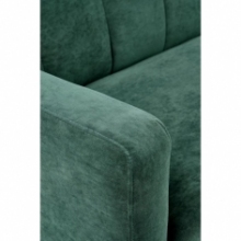 Sofa welurowa rozkładana Armando 192 zielona Halmar do salonu