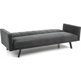 Sofa welurowa rozkładana Armando 192 szara Halmar do salonu 2