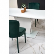 Stół rozkładany nowoczesny Bonari 160x90 biały Halmar do salonu i jadalni