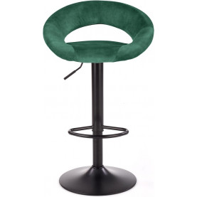 Hoker welurowy H102 ciemny zielony Halmar 2