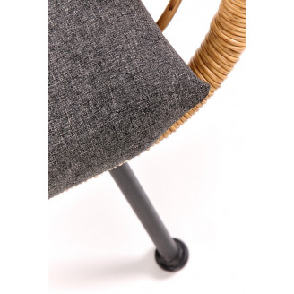 Sofa rattanowa boho Ikaro XL naturalna Halmar do ogrodu i na taras