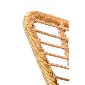 Sofa rattanowa boho Ikaro XL naturalna Halmar do ogrodu i na taras