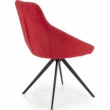 Modne Krzesło tapicerowane nowoczesne K431 czerwone Halmar do kuchni i jadalni