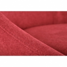 Modne Krzesło tapicerowane nowoczesne K431 czerwone Halmar do kuchni i jadalni