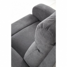 Nowoczesny Fotel wypoczynkowy rozkładany Oslo szary Halmar do salonu