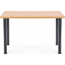 Stół prostokątny Modex Black 120x60 dąb wotan Halmar do salonu i jadalni 2