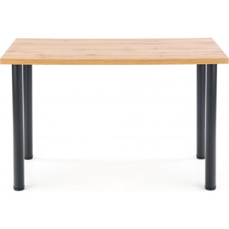 Stół prostokątny Modex Black 120x60 dąb wotan Halmar do salonu i jadalni