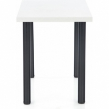 Stół prostokątny Modex Black 90x60 biały Halmar do salonu i jadalni