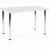 Stół prostokątny Modex Chrome 120x60 biały Halmar do salonu i jadalni