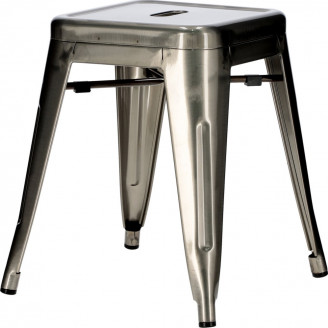 Stylowy Taboret metalowy Paris metalowy D2.Design do kuchni i przedpokoju.